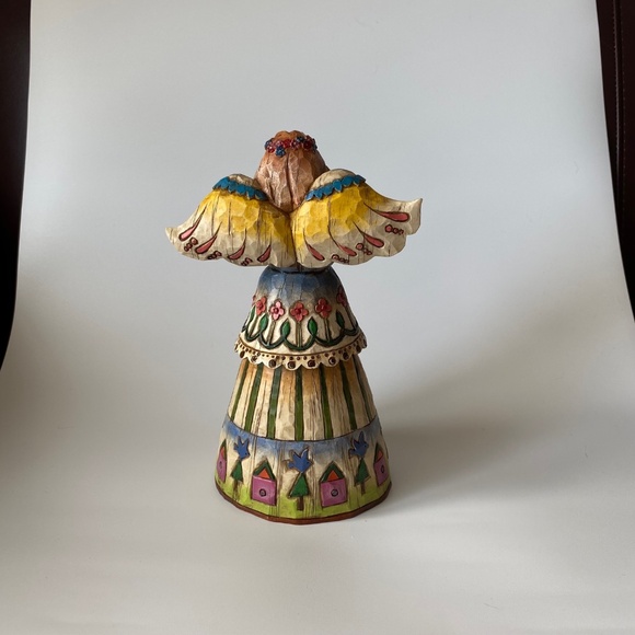 Jim Shore Heartwood Creek Angel of Love Figurine 2002 Vintage Collectible - Picture 8 of 9